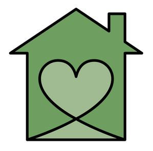 Aranui Property Solutions - Logo House with Heart